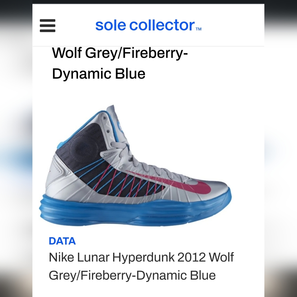 Nike + Basketball Hyperdunk+ (Nike Stadium) DS 2012